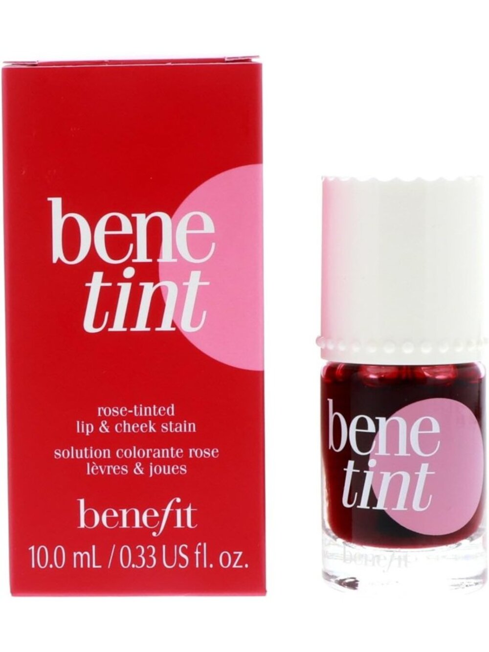 Rose Tinted Lip & Cheek Stain - Long-Lasting, Buildable Color, 0.33 oz